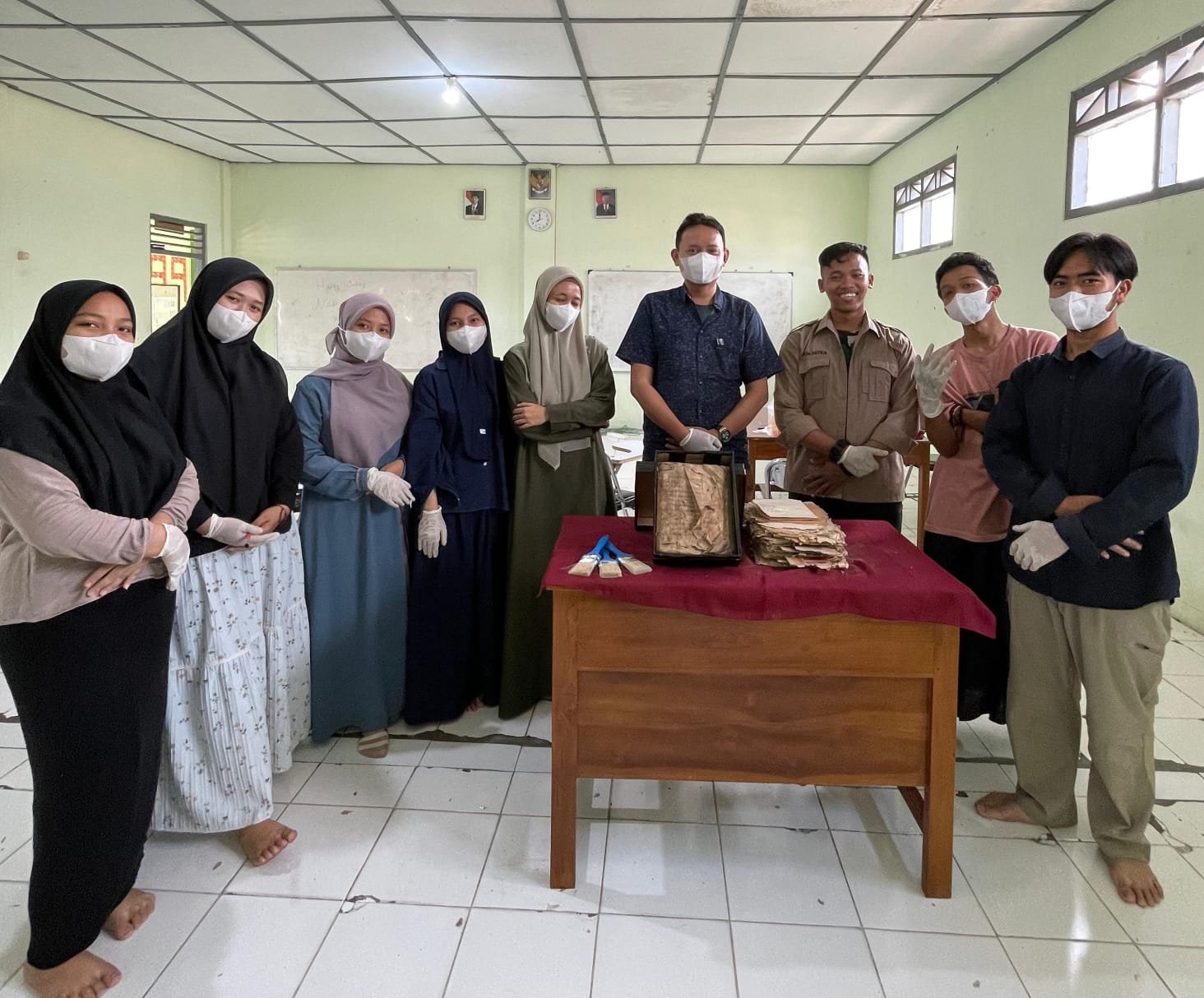 Mahasiswa IAT ISQI Sunan Pandanaran Yogyakarta Laksanakan Konservasi, Digitalisasi, dan Inventarisasi Manuskrip Keislaman